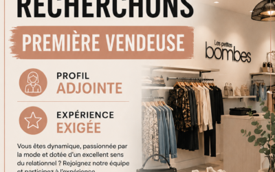Recherchons première vendeuse